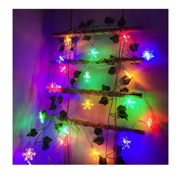 Solar powered Christmas/Party string Lights - Picture 1 of 6